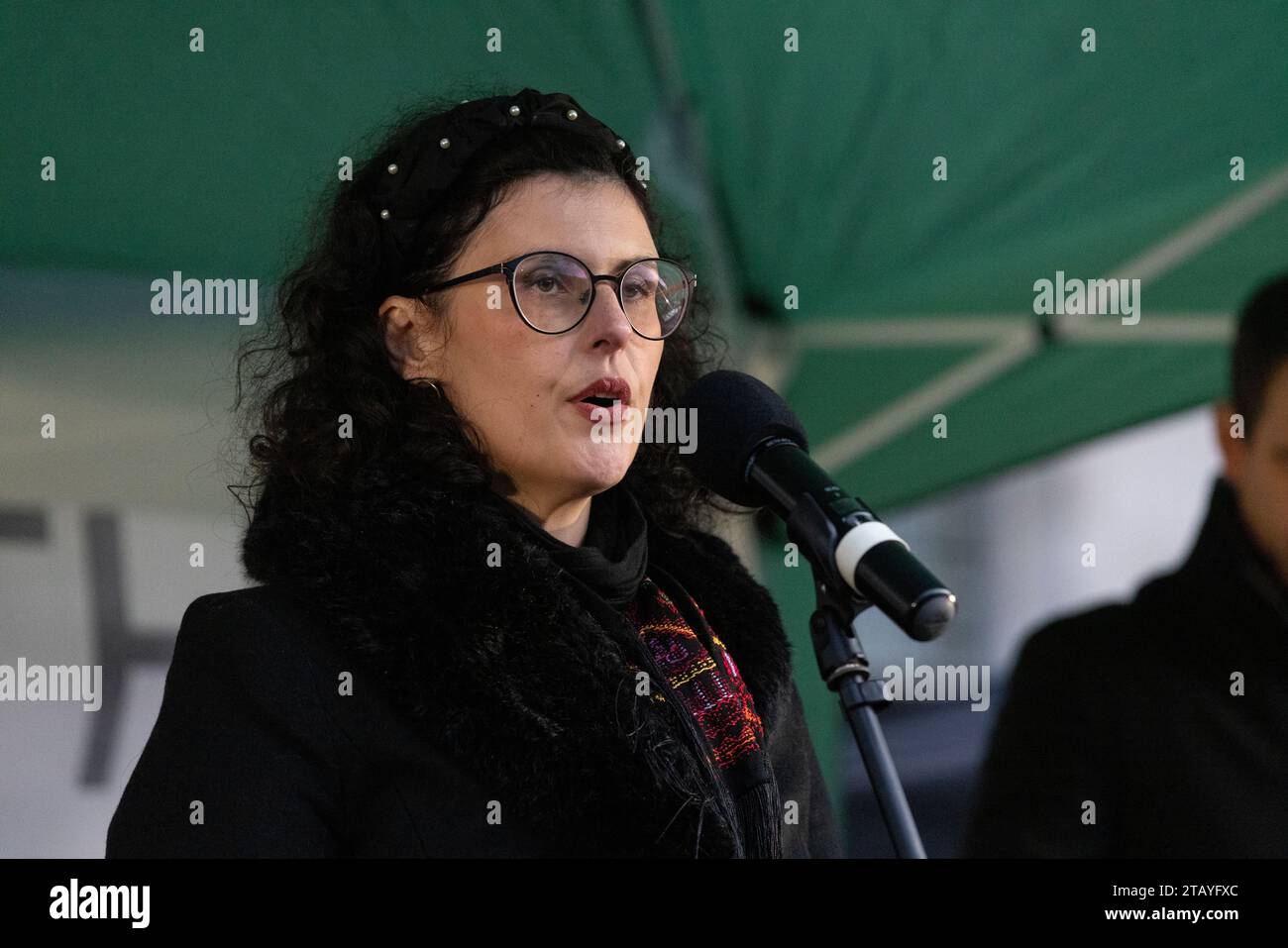 Layla Moran attends the Israeli - Palestinian anti-hate vigil outside ...