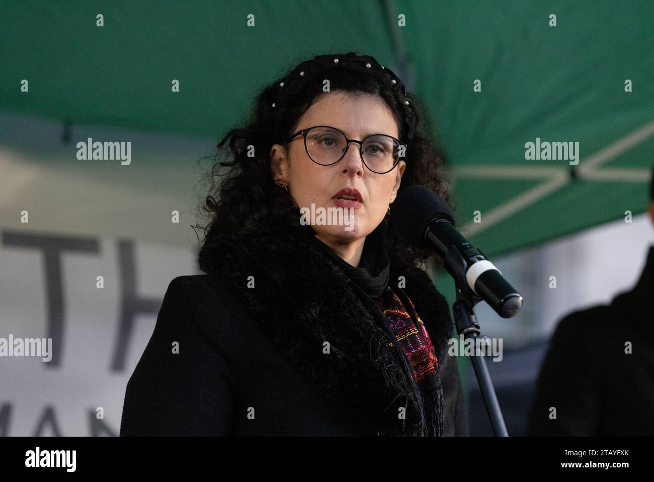 Layla Moran attends the Israeli - Palestinian anti-hate vigil outside ...