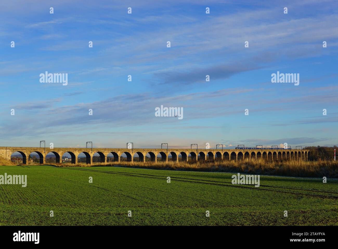 Almond Valley Viaduct West Lothian Stock Photo Alamy