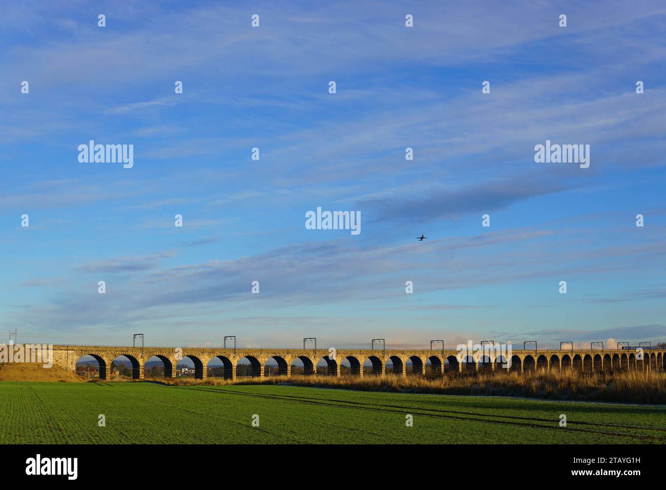 Almond Valley Viaduct West Lothian Stock Photo