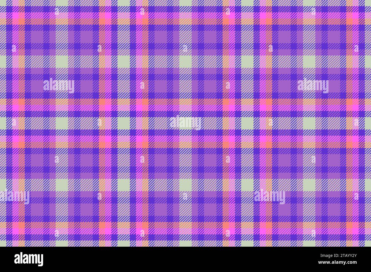 Textile check pattern of texture fabric background with a plaid vector ...