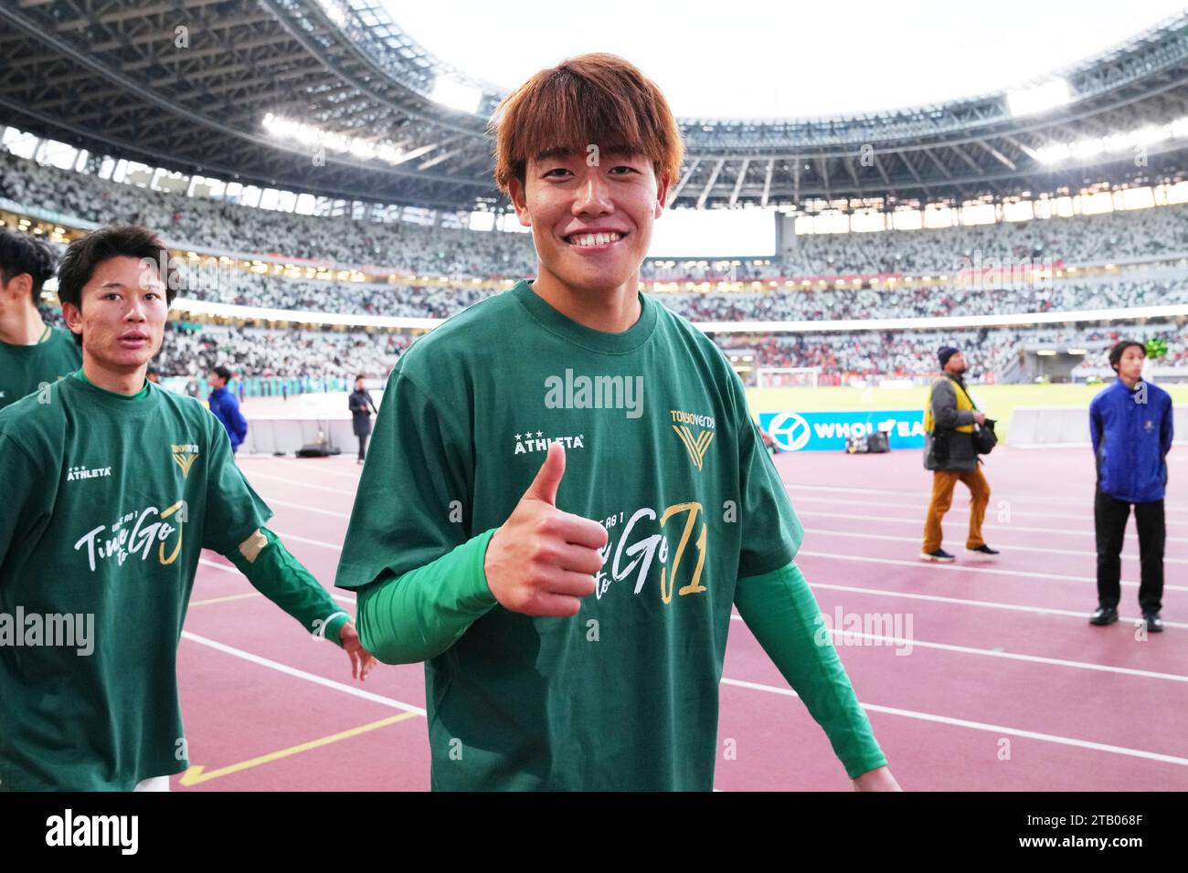 Tokyo, Japan. 2nd Dec, 2023. Itsuki Someno (Verdy) Football/Soccer : 2023  J.LEAGUE Road to J1