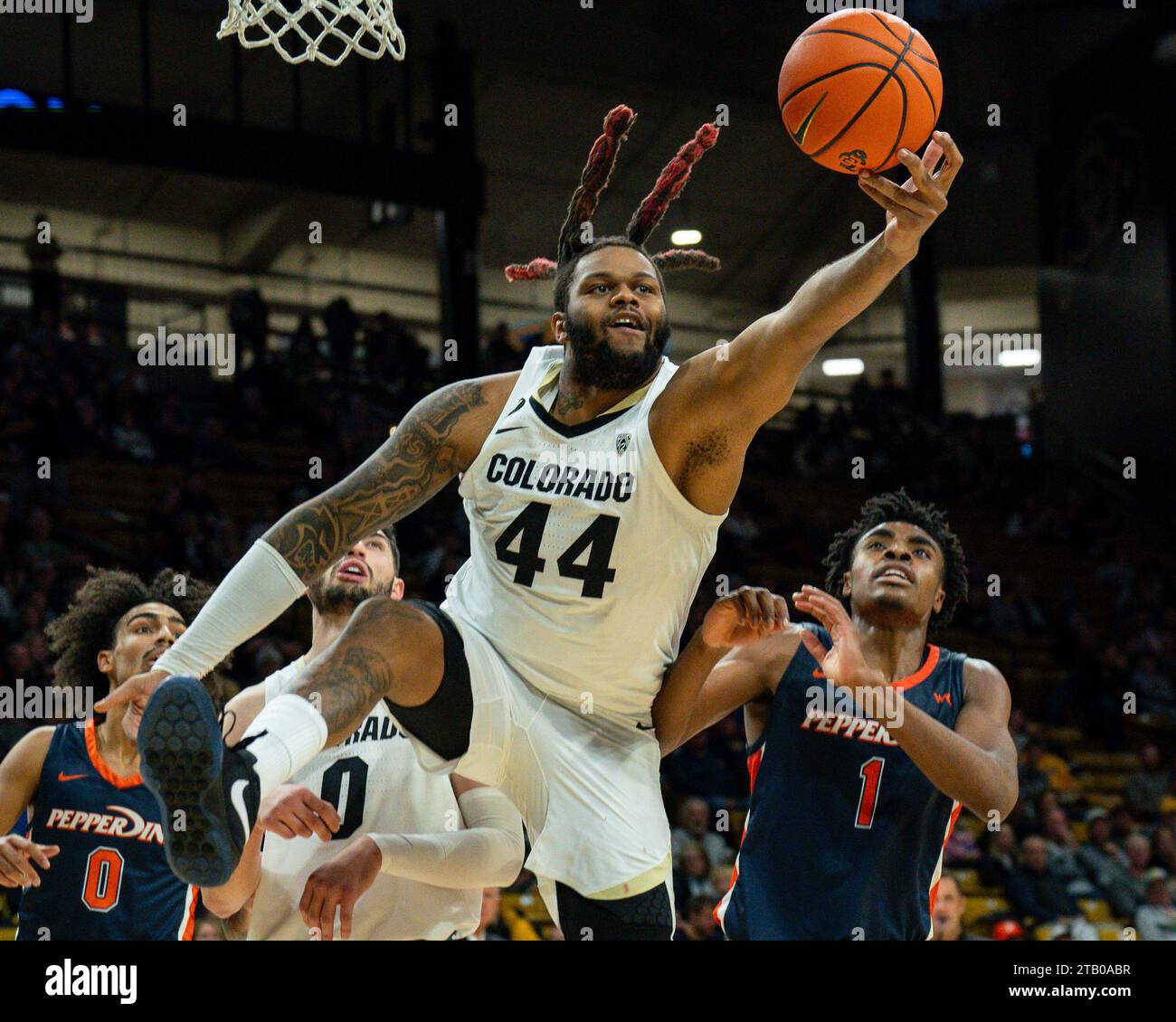 December 03, 2023 Colorado Buffaloes center Eddie Lampkin Jr. (44
