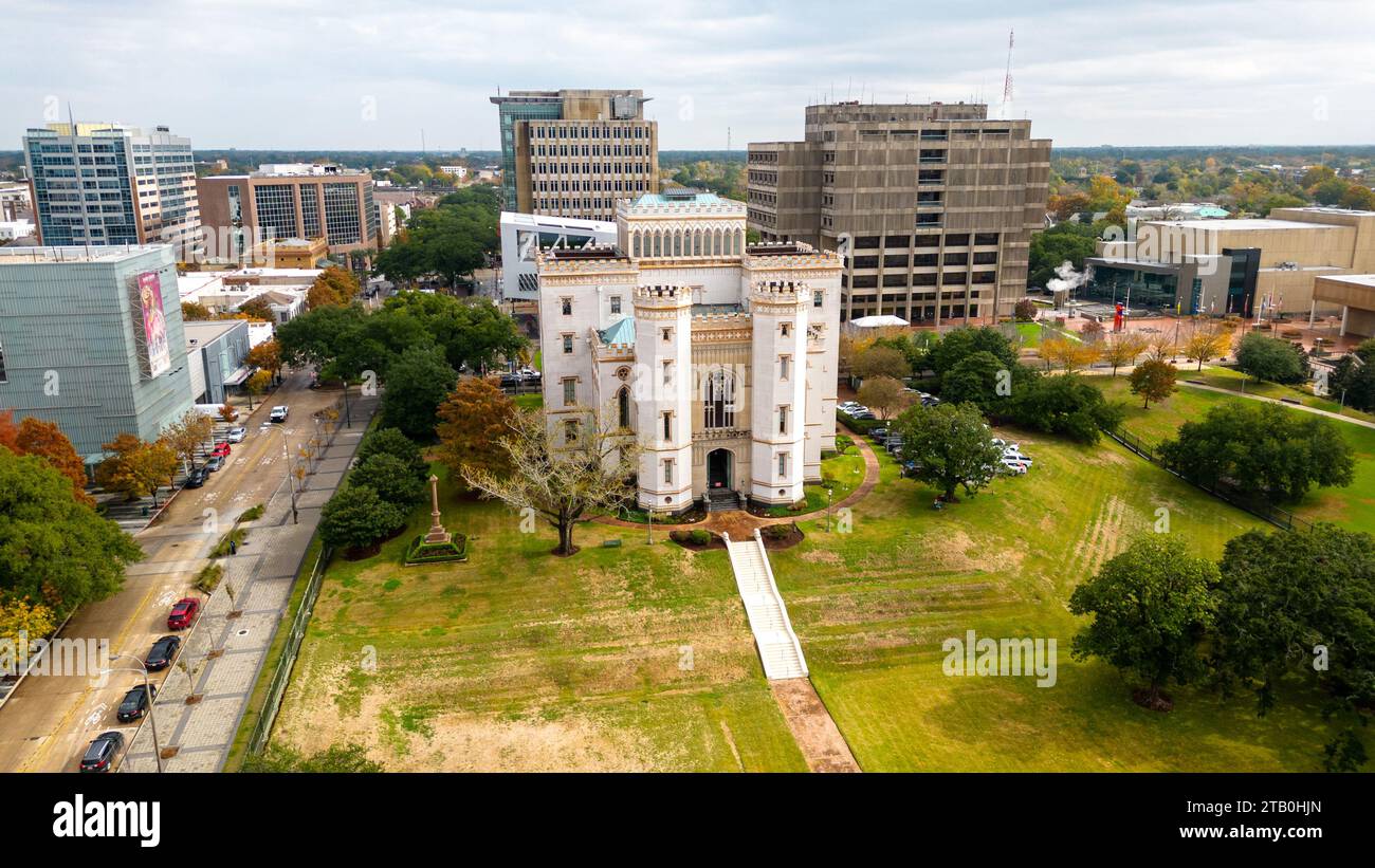 Baton Rouge, LA December 1, 2023 The Old Louisiana State Capitol