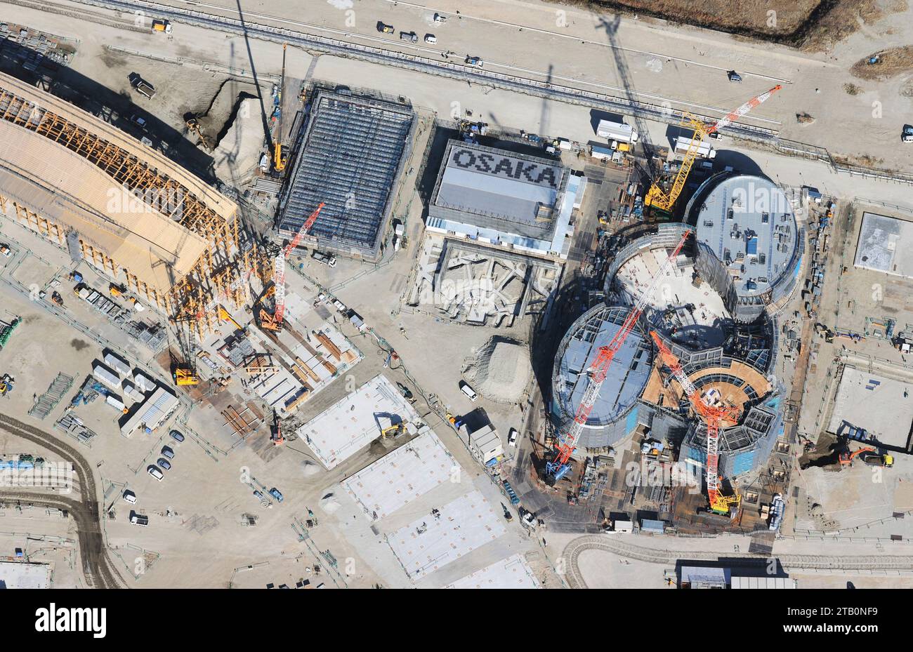 An Aerial Photo Shows An Artificial Island Yumeshima In Osaka City On Dec 4 2023 The Expo An Aerial Photo Shows An Artificial Island Yumeshima In Osaka City On Dec 4 2023 The Expo