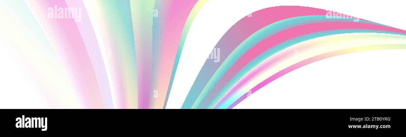 Colorful holographic abstract liquid waves futuristic background ...