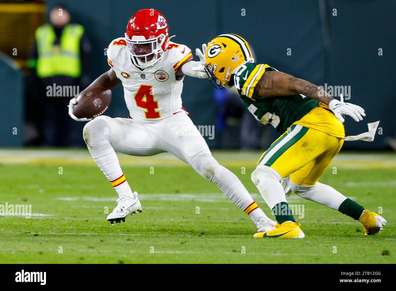 Green Bay, Wisconsin, USA. 3rd Dec, 2023. Kansas City Chiefs wide ...