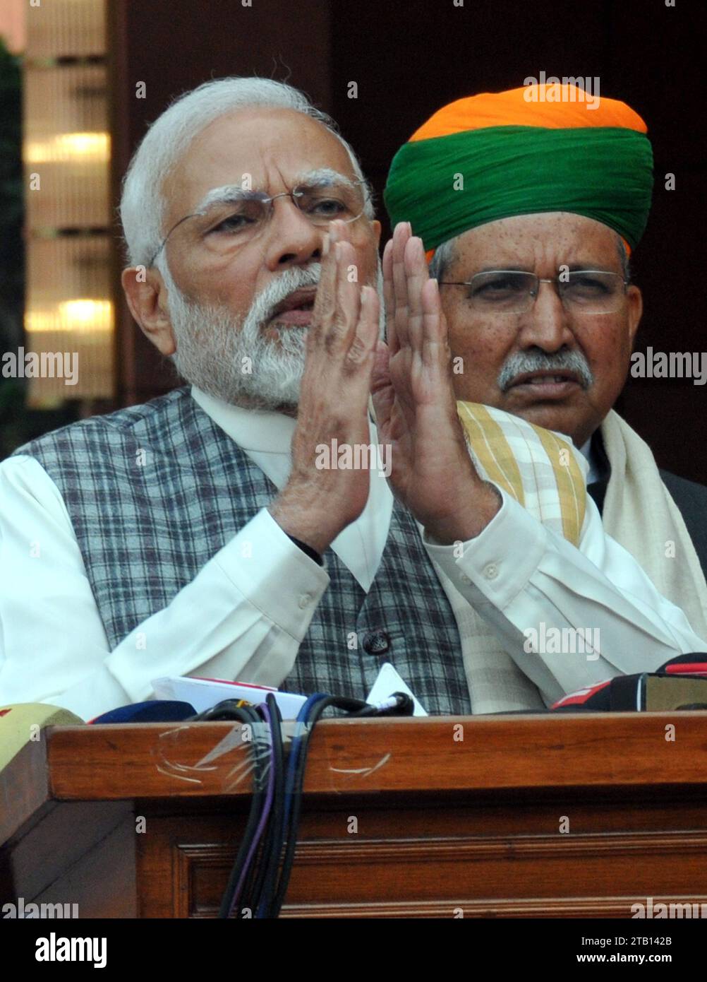 New Delhi, Delhi, India. 4th Dec, 2023. Prime Minister Narendra Modi