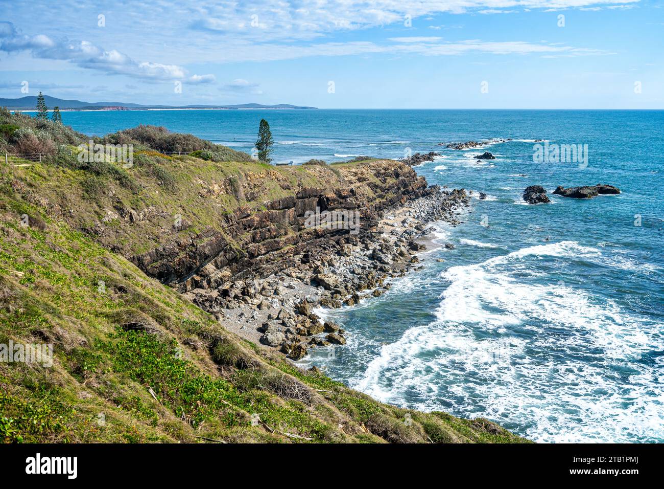 Cakora Point Lookout, Brooms Head NSW Stock Photo Alamy
