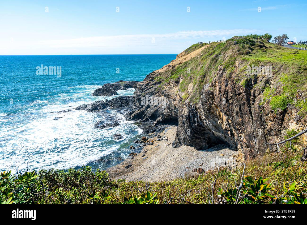 Cakora Point Lookout, Brooms Head NSW Stock Photo Alamy