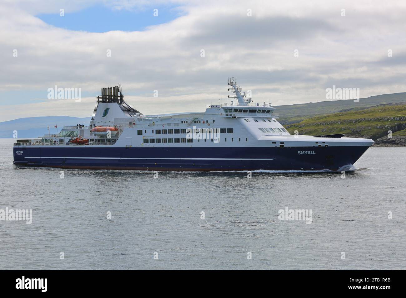 Faroese passenger & car ferry MS Smyril (largest ship of Strandfaraskip