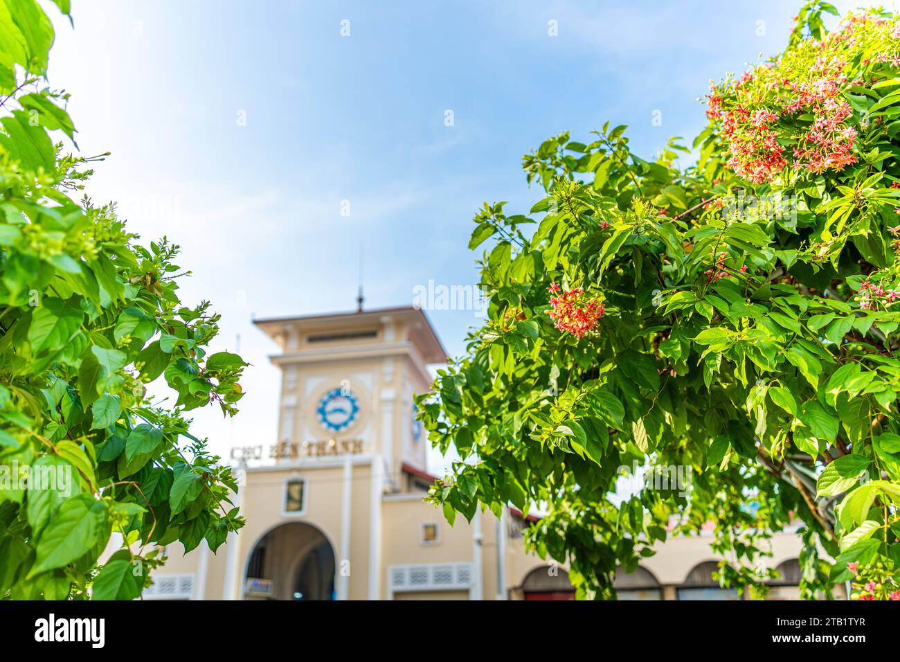 View Of Ben Thanh Market In Ho Chi Minh City Ben Thanh Market Built In