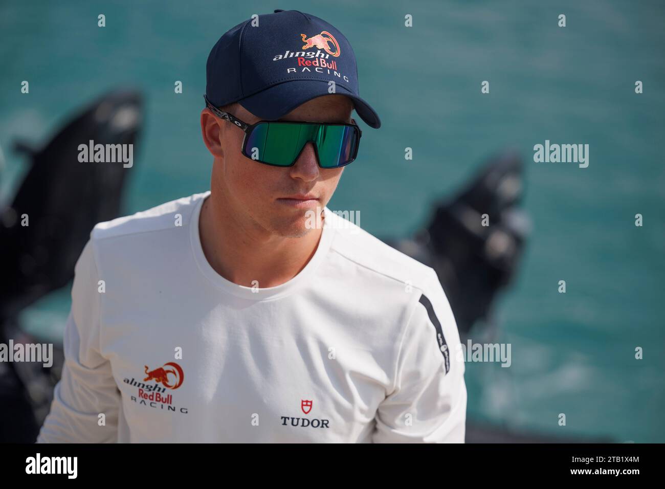 Alinghi Red Bull Racing finished third in the overall standings on December  2 in the second America's Cup preliminary regatta in Jeddah, Saudi Arabia.  It marked the final day of racing for