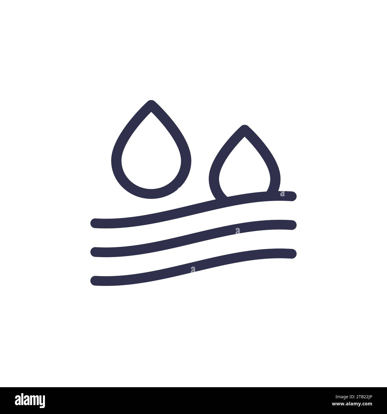 Absorption icon, absorb water line vector Stock Vector Image & Art - Alamy