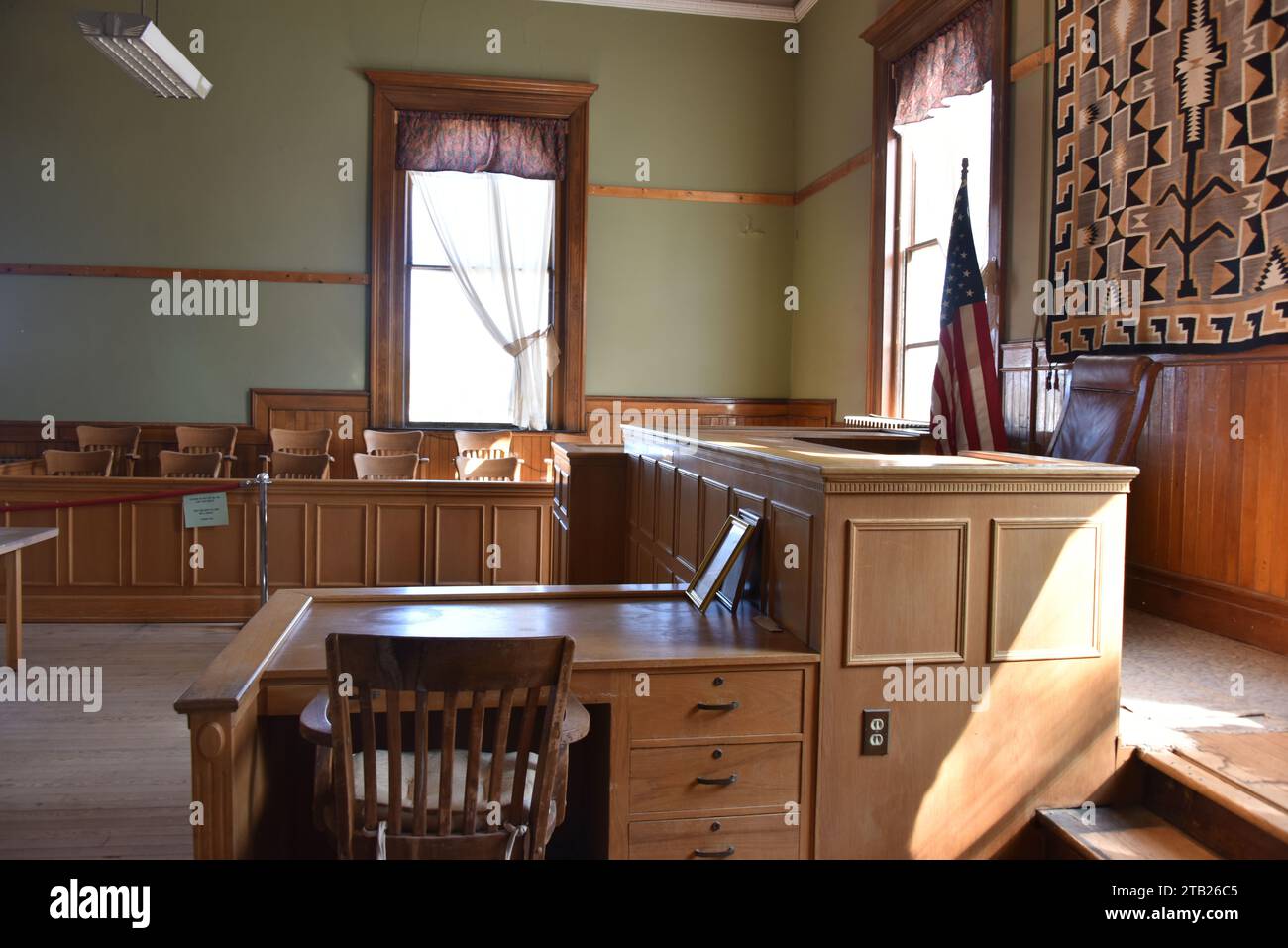 Holbrook, AZ. U.S.A., 10/18/2023. Built circa 1898 for 15,000. Jail
