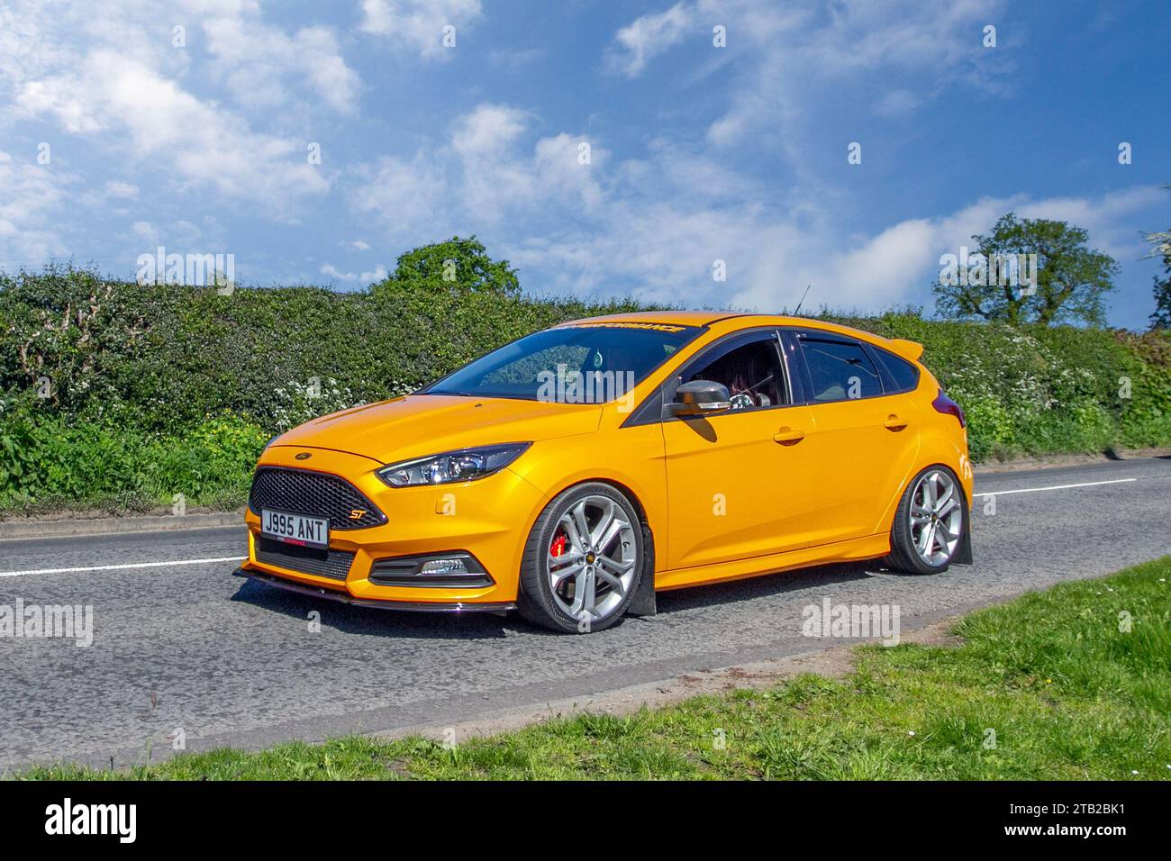Ford focus st 2 blue cars hi-res stock photography and images - Alamy