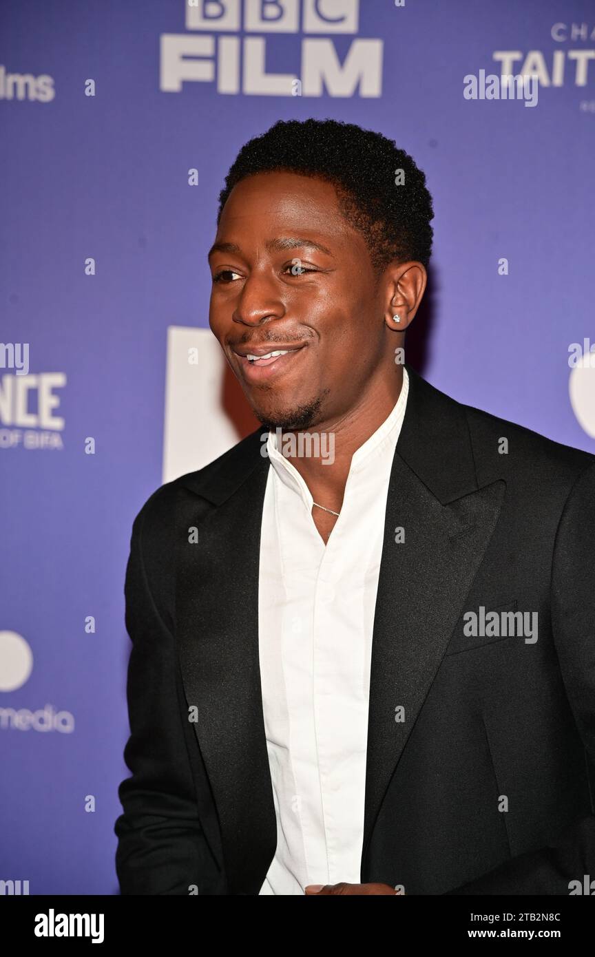 London, UK. 3rd Dec, 2023. The 26th London, UK. 3rd December 2023. David Jonsson attends The 26th British Independent Film Awards 2023 at Old Billingsgate, London, UK. Independent Film Awards 2023 at Old Billingsgate, London, UK. Credit: See Li/Picture Capital/Alamy Live News Stock Photo