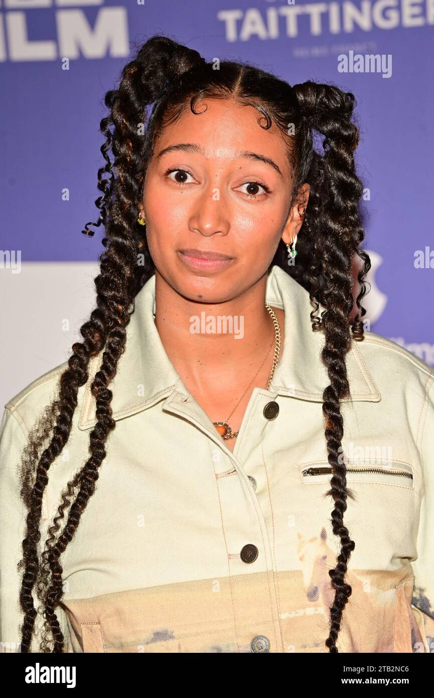 London, UK. 3rd Dec, 2023. The 26th British Independent Film AwaLondon, UK. 3rd December 2023. Raine Allen-Miller attends The 26th British Independent Film Awards 2023 at Old Billingsgate, London, UK. rds 2023 at Old Billingsgate, London, UK. Credit: See Li/Picture Capital/Alamy Live News Stock Photo