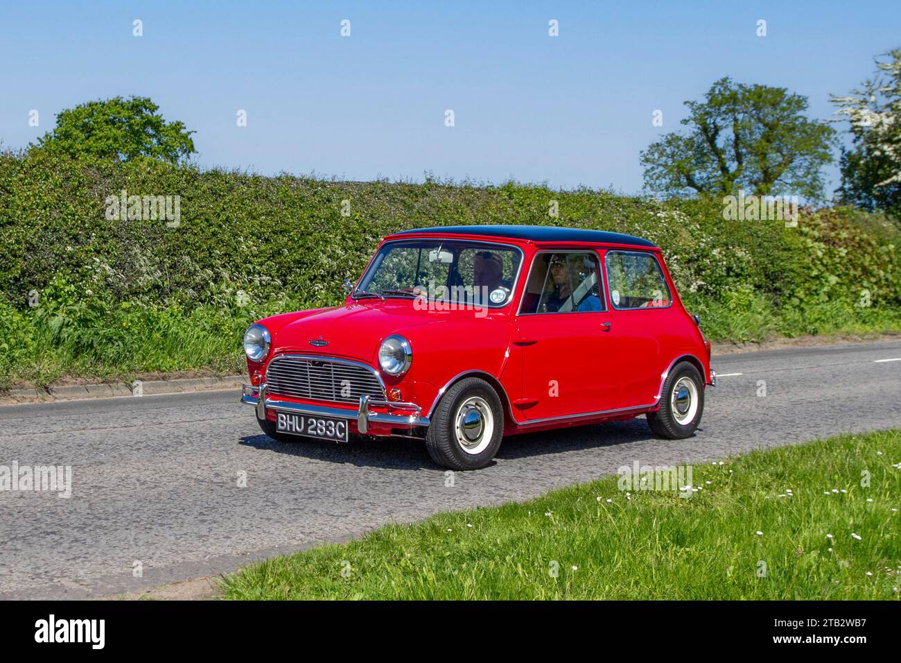 Mini Cooper S Mk1, Tartan Red & Black Mini Cooper S Mk1, Tartan Red & Black