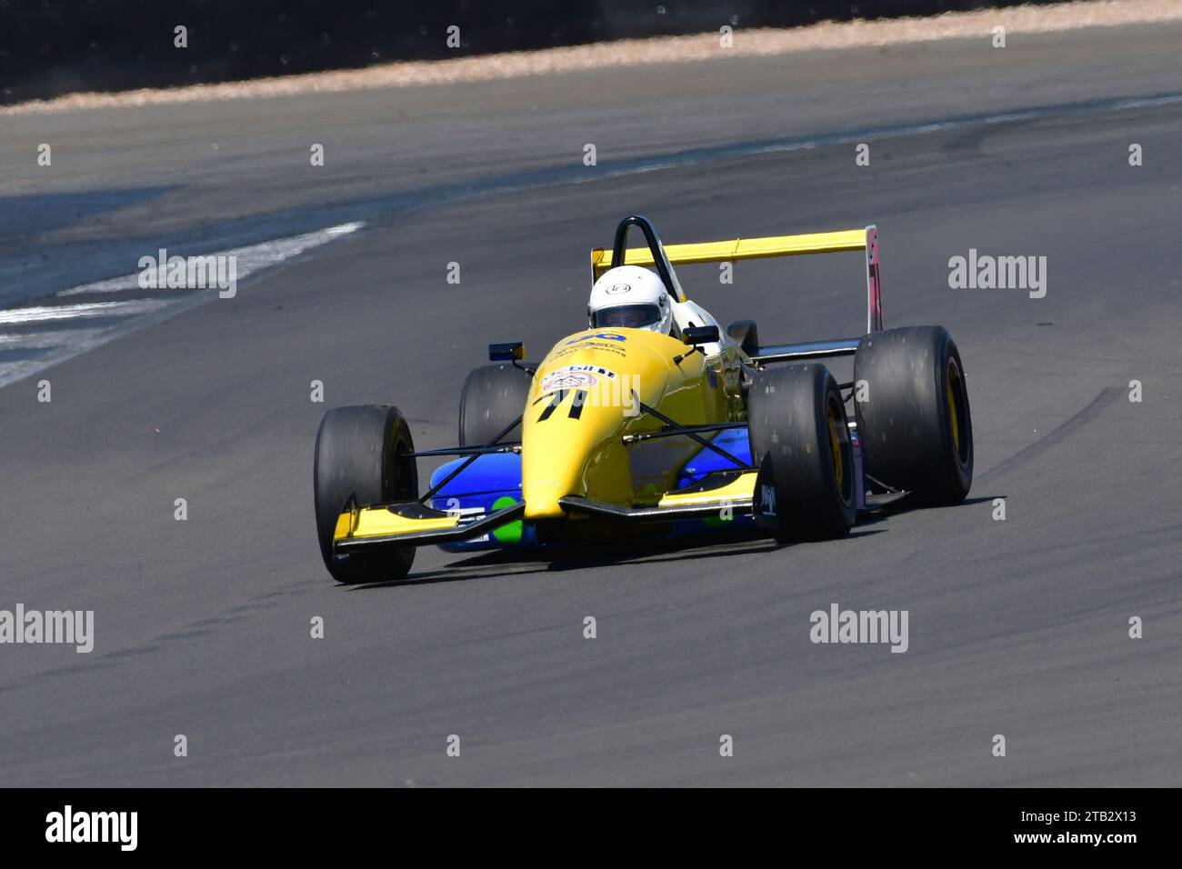 Chris Kite, Dallara F393, Monoposto Championship, Monoposto Racing Club, fifteen minutes of racing after a fifteen minute qualifying session, featurin Stock Photo