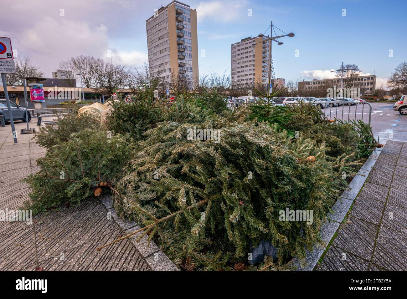 Rouen (northeastern France) the structure Metropole Rouen Normandie has set up