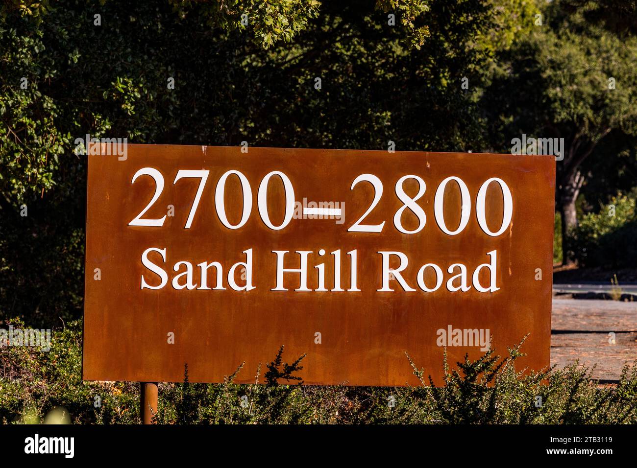 2700 to 2800 Sand Hill road Menlo Park California USA home to Venture
