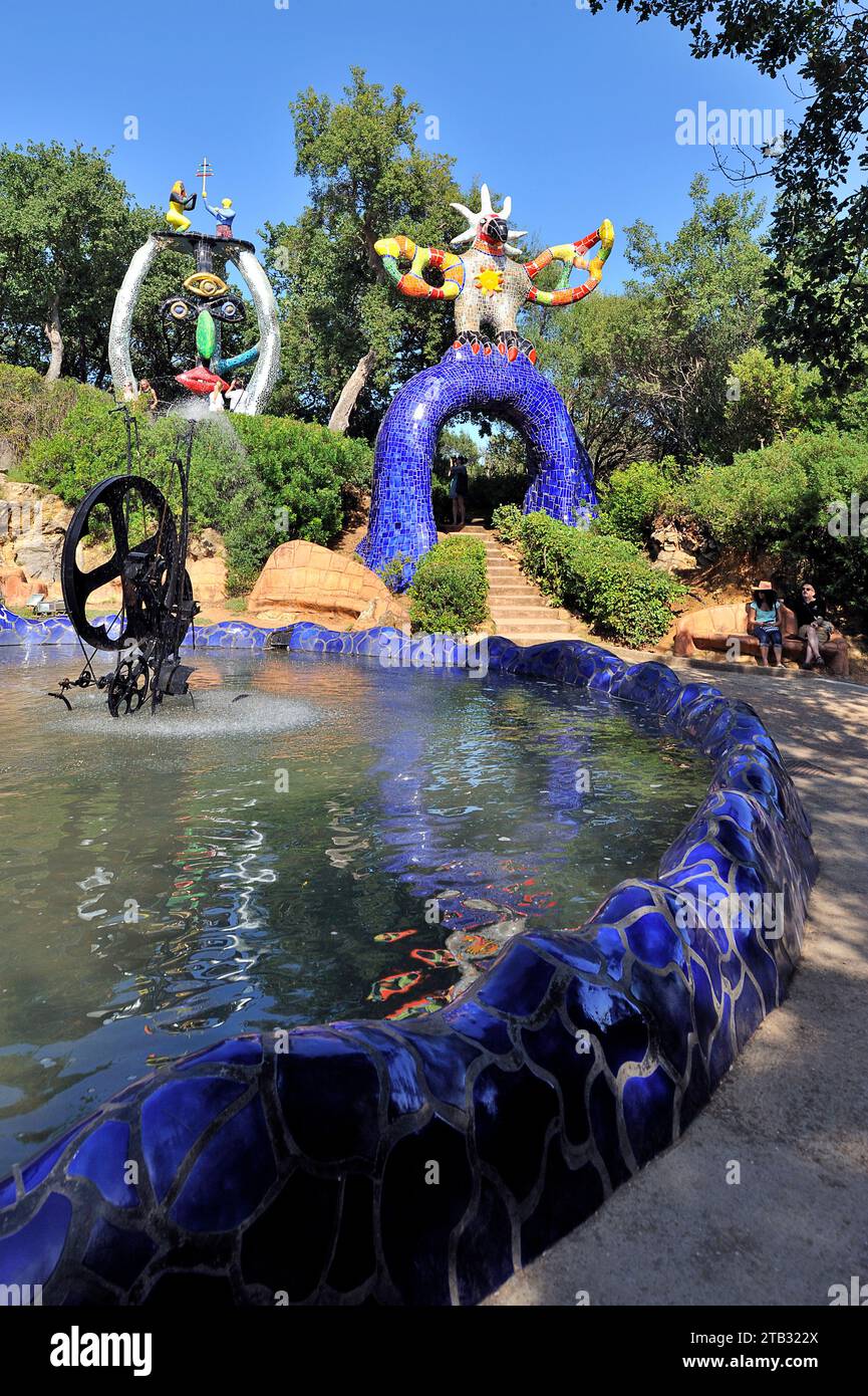 The Tarot Garden (Italian: Il Giardino dei Tarocchi) created by