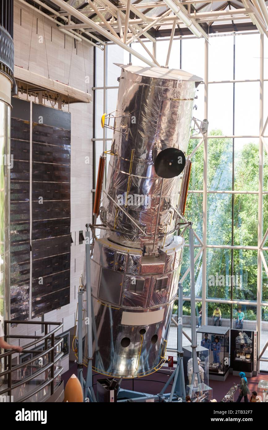 Replica of the Hubble Telescope at the Washington National air and