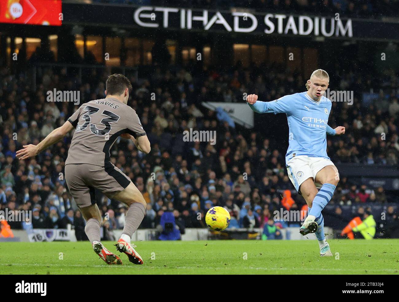 Etihad Stadium Manchester UK 3rd Dec 2023 Premier League Football 