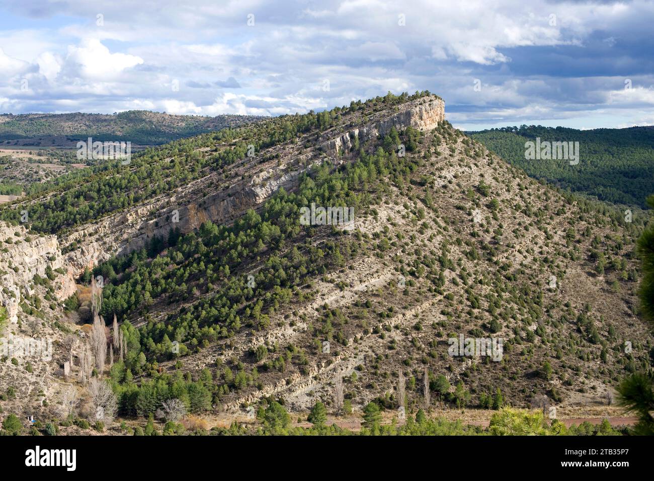 Sierra de Gudar. Gudar-Javalambre region, Teruel province, Aragon, Spain. Stock Photo