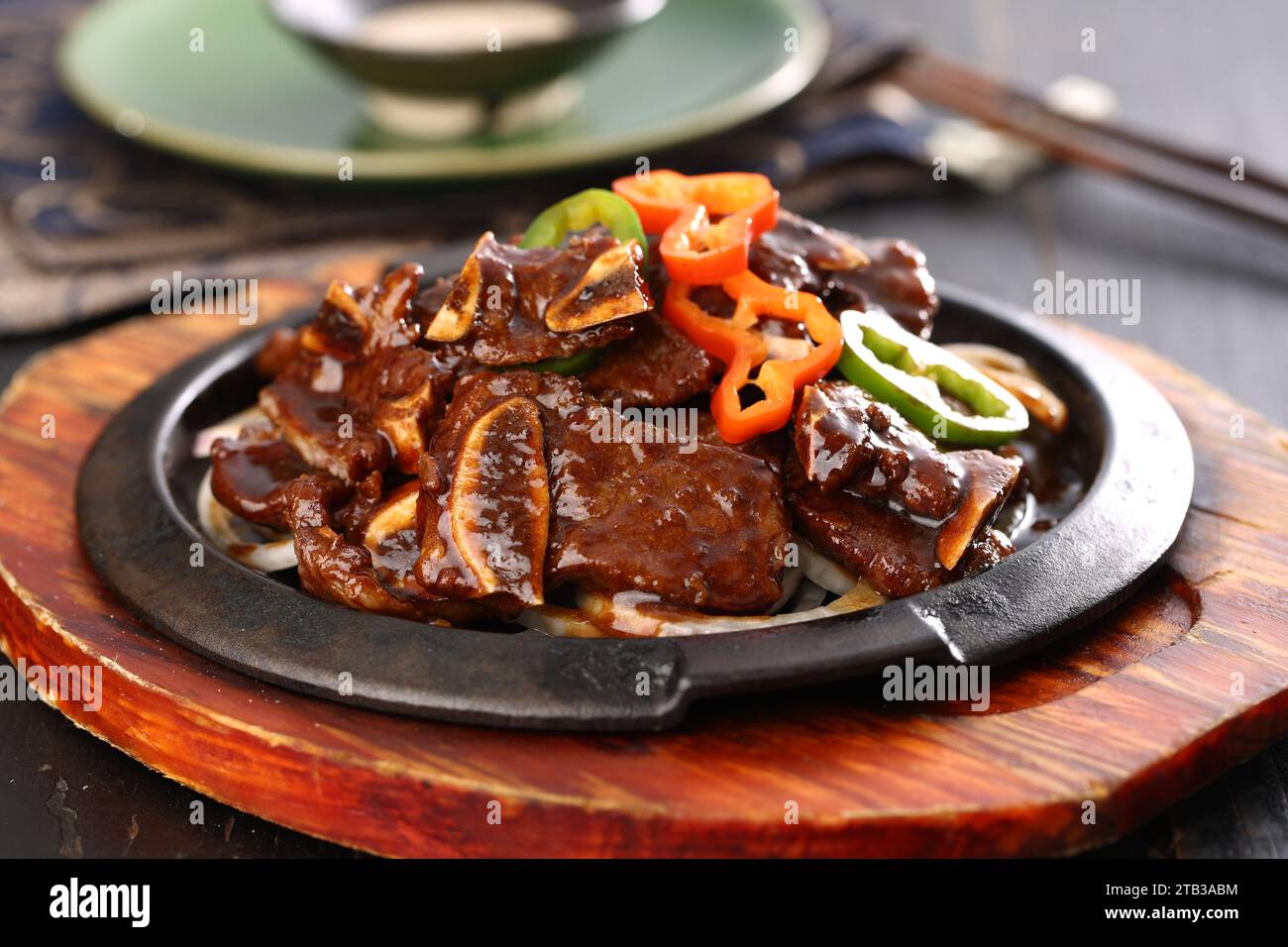 Sizzling Sautéed Calf Ribs with Spicy Salt,Braised Short Ribs Stock ...