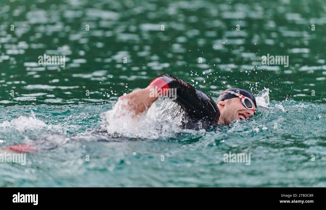 Swimmer mental strength hi-res stock photography and images - Alamy