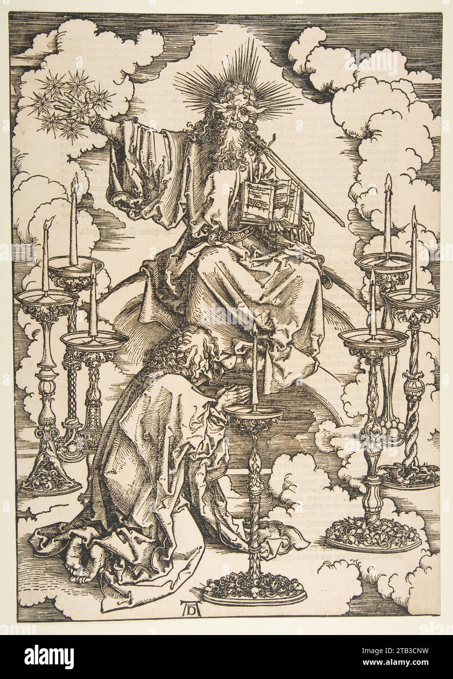 Saint John Beholding the Seven Golden Candlesticks, from 
