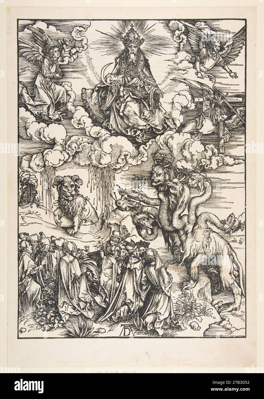 The Beast with Two Horns Like a Lamb, from "The Apocalypse" 1975 by