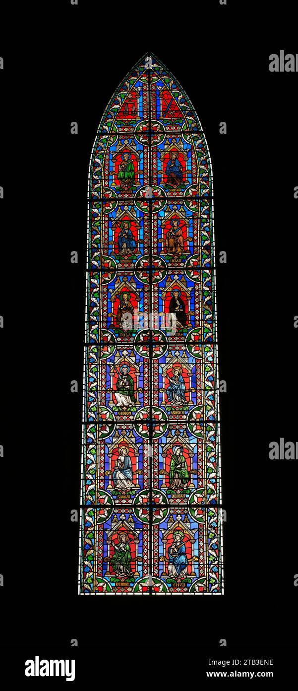 Illustrations from the Old Testament (jewish Tanak) of famous Jews