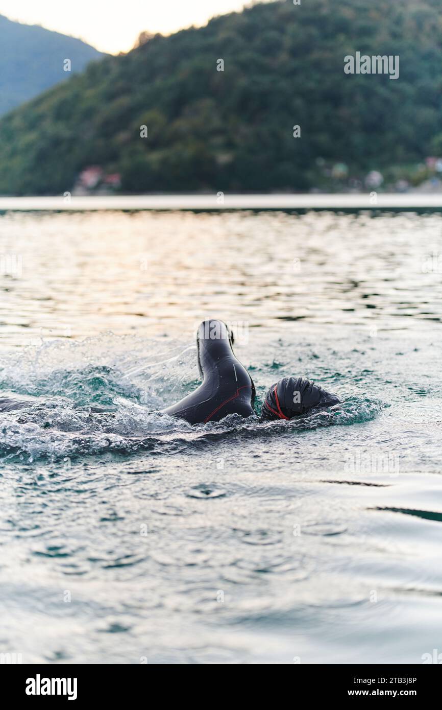 Swimmer mental strength hi-res stock photography and images - Alamy