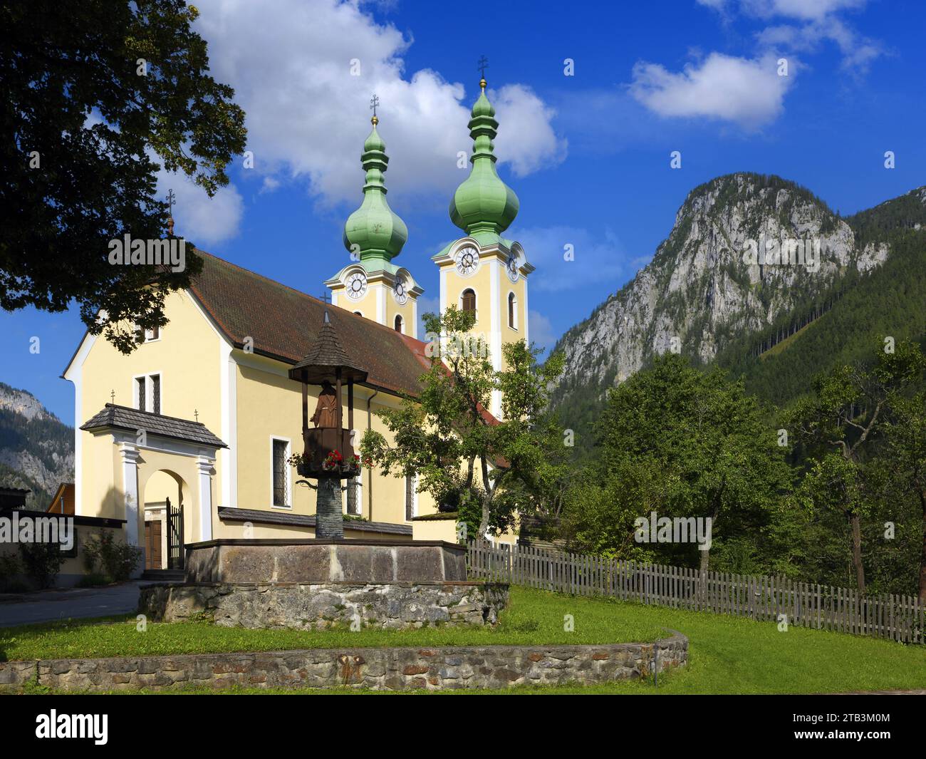 Wallfahrtskirche in Radmer an der Stube, Steiermark, Österreich Stock