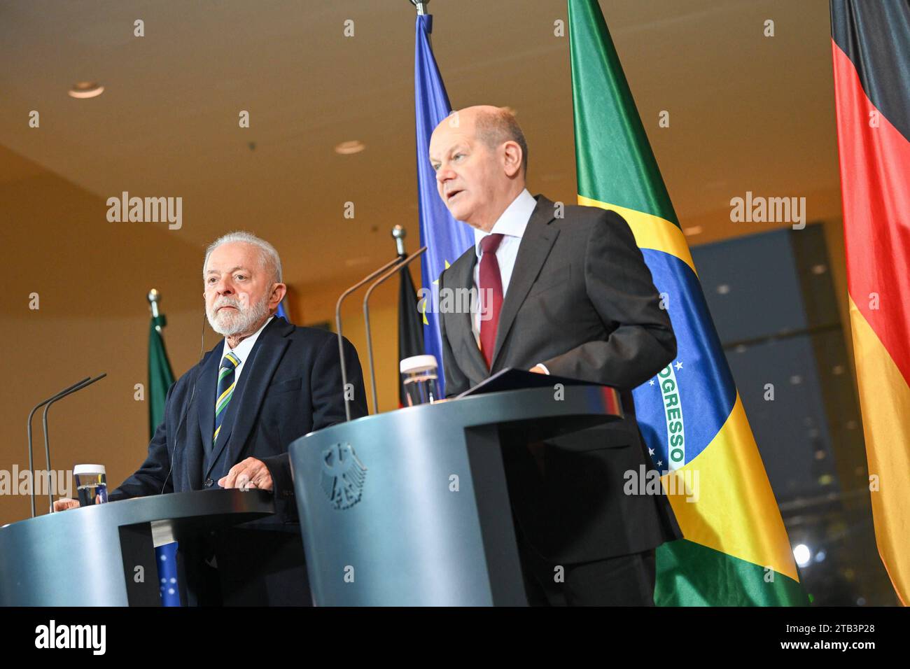 Berlin Deutschland 04 Dezember 2023 2 Deutsch Brasilianische 