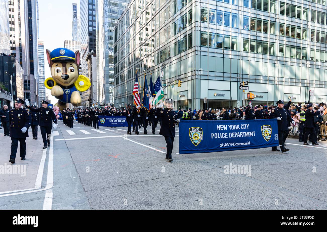 Manhattan, City of New York, New York November 23, 2023 Annual Macy