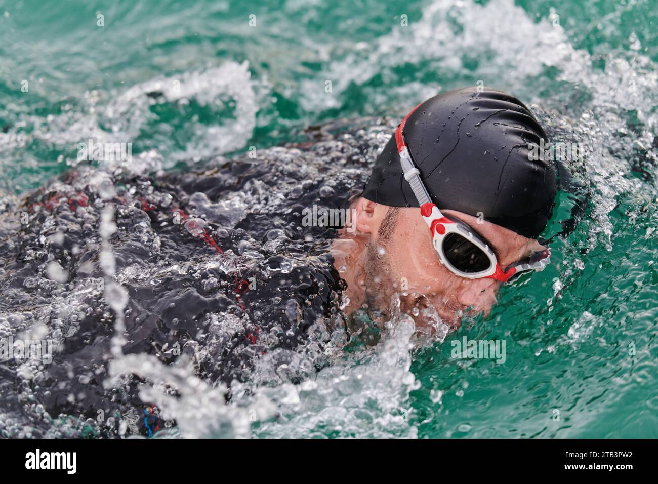 Swimmer mental strength hi-res stock photography and images - Alamy