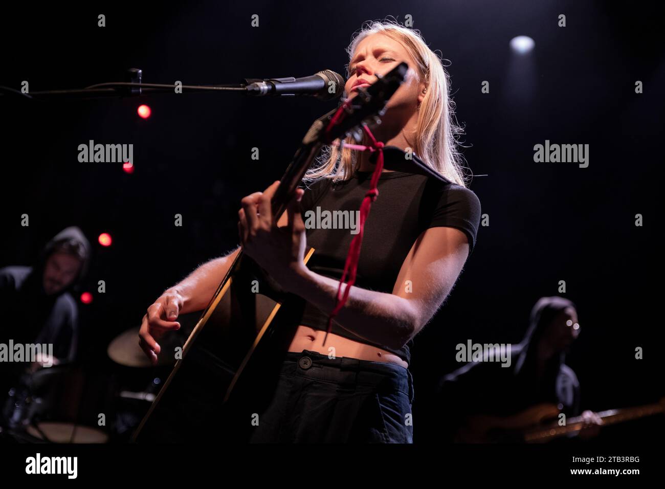 Barcelona, Spain. 2023.11.28. Alice Phoebe Lou perform on stage at Sala Apolo on November 28, 2023 in Barcelona, Spain. Stock Photo