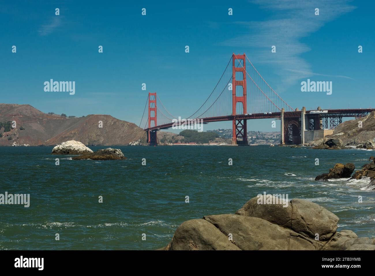 Golden Gate Bridge San Francisco USA from Baker Beach Stock Photo - Alamy