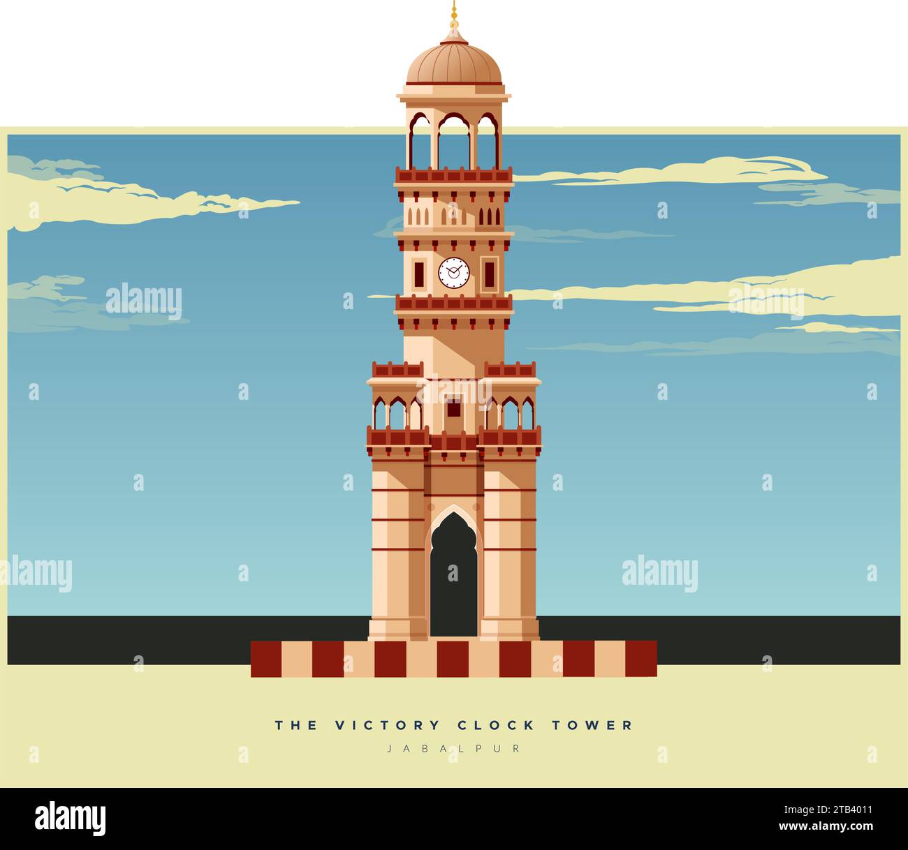 Painted monument Cut Out Stock Images & Pictures Alamy