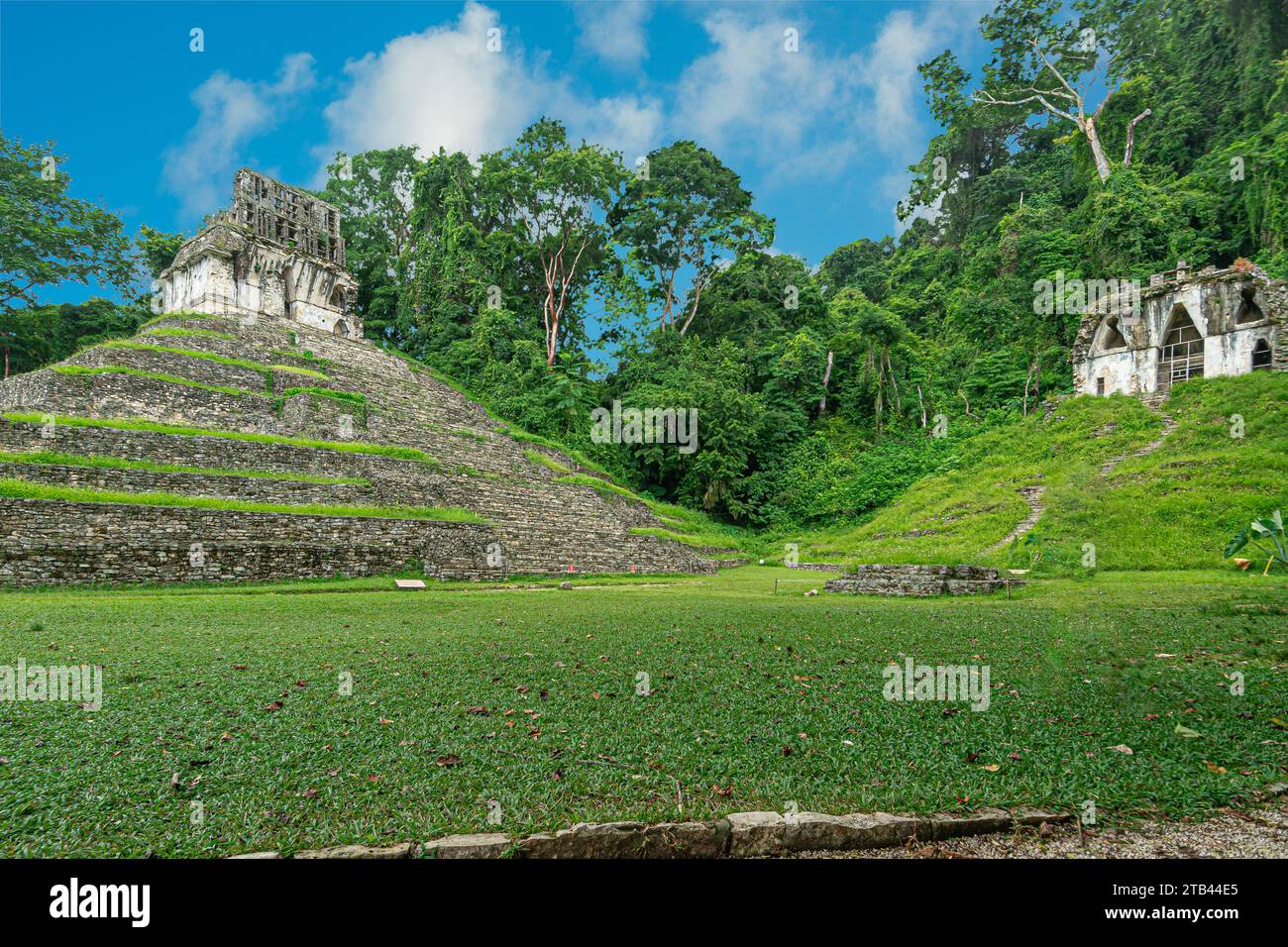 Ancient ruins of Palenque, Chiapas, Mexico Stock Photo Alamy