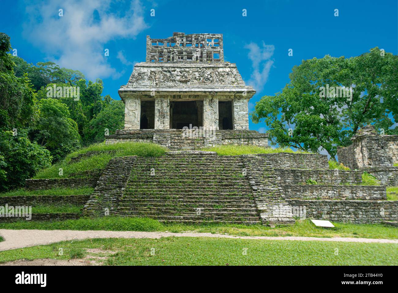 Ancient ruins of Palenque, Chiapas, Mexico Stock Photo Alamy