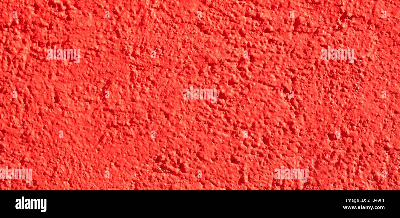 Textured red house wall, Abstract background, Graphic elements, Texture background, Austria Stock Photo