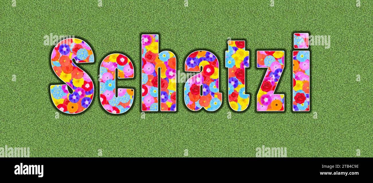 Schatzi, one of the most popular pet names in Germany between lovers