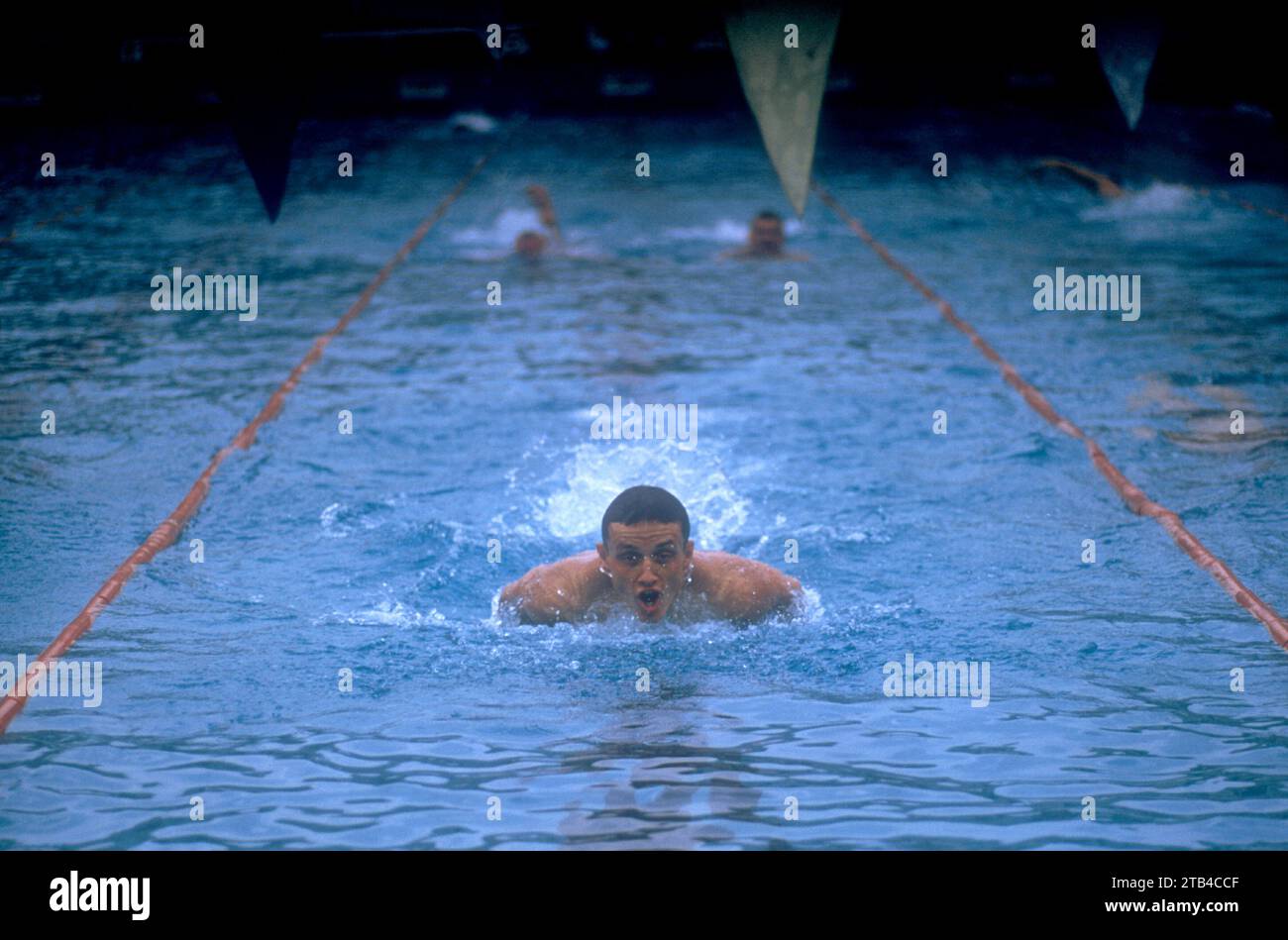 DETROIT, MI AUGUST 10 William Yorzyk of the United States swims