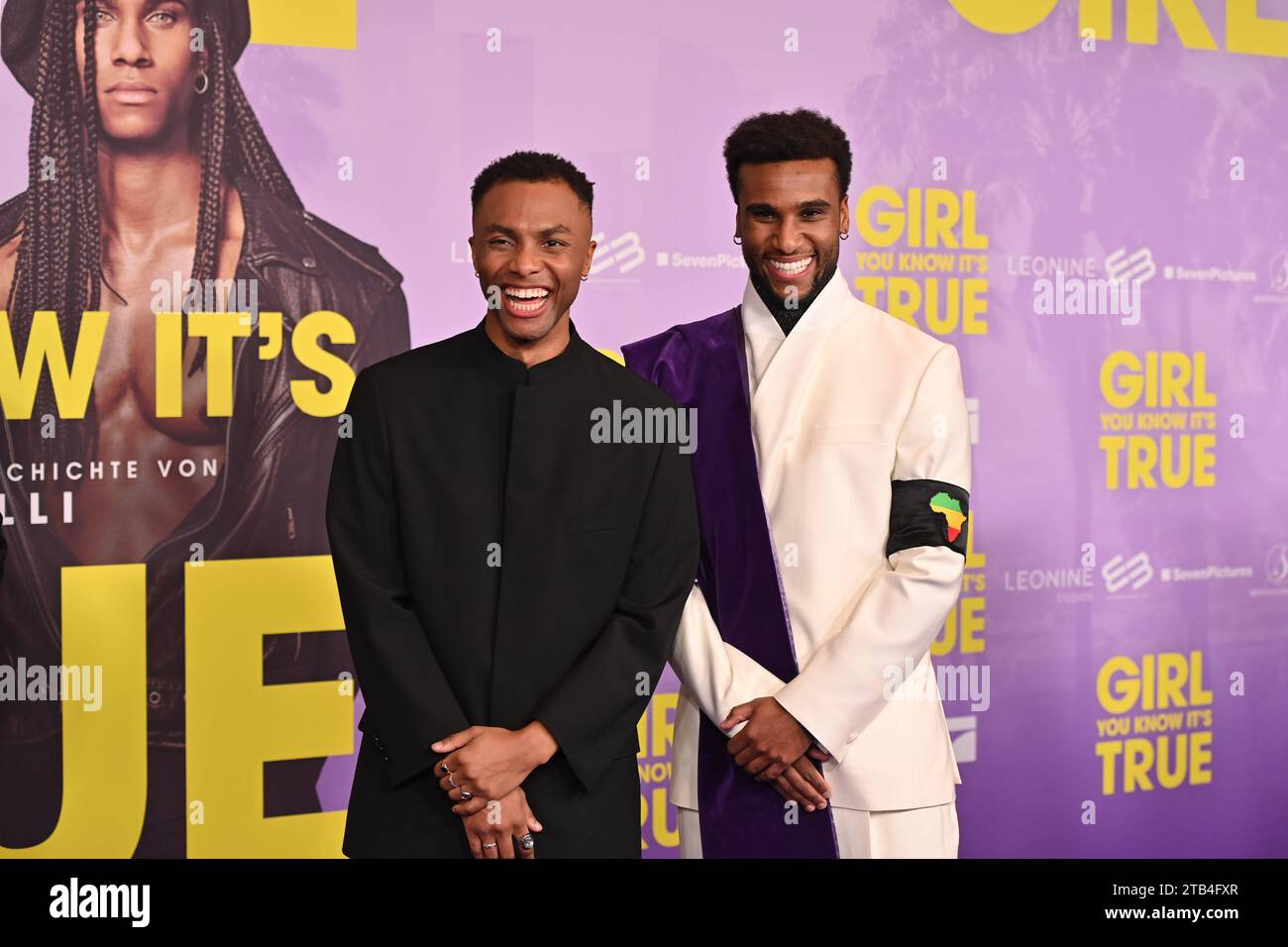 v.li:Elan Ben ALI Schauspieler, Tijan NJIE Schauspieler. Roter Teppich ...