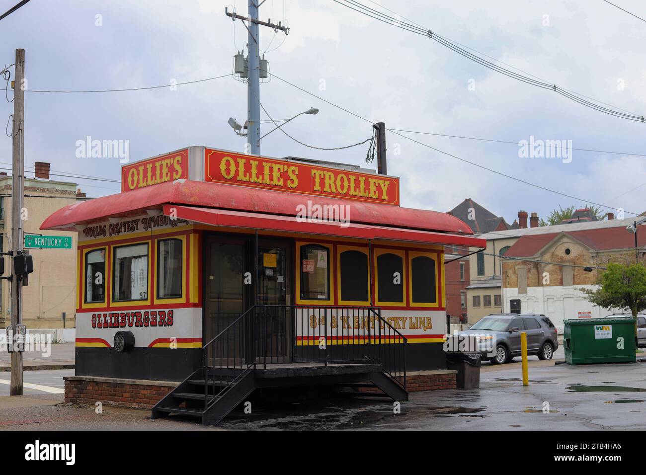 Ollies burger hires stock photography and images Alamy